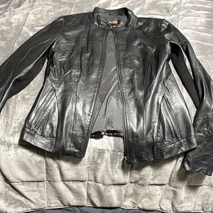 Leather jacket